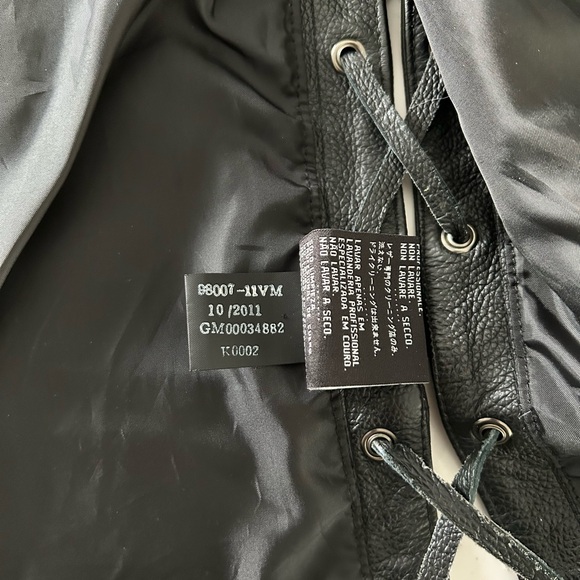 Genuine Leather Harley Davidson Vest - Picture 6 of 7